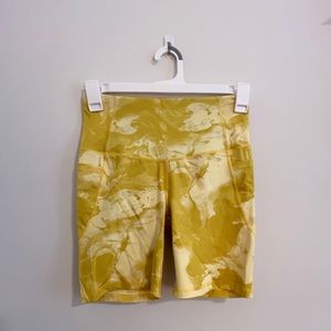 Marbled Biker Shorts